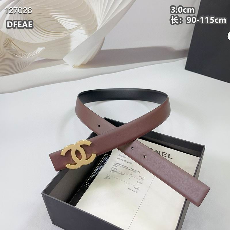 Chanel belt 30mmX90-115cm 8L (8)