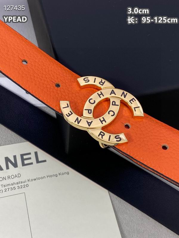 Chanel belt 30mmX95-125cm 8L (32)