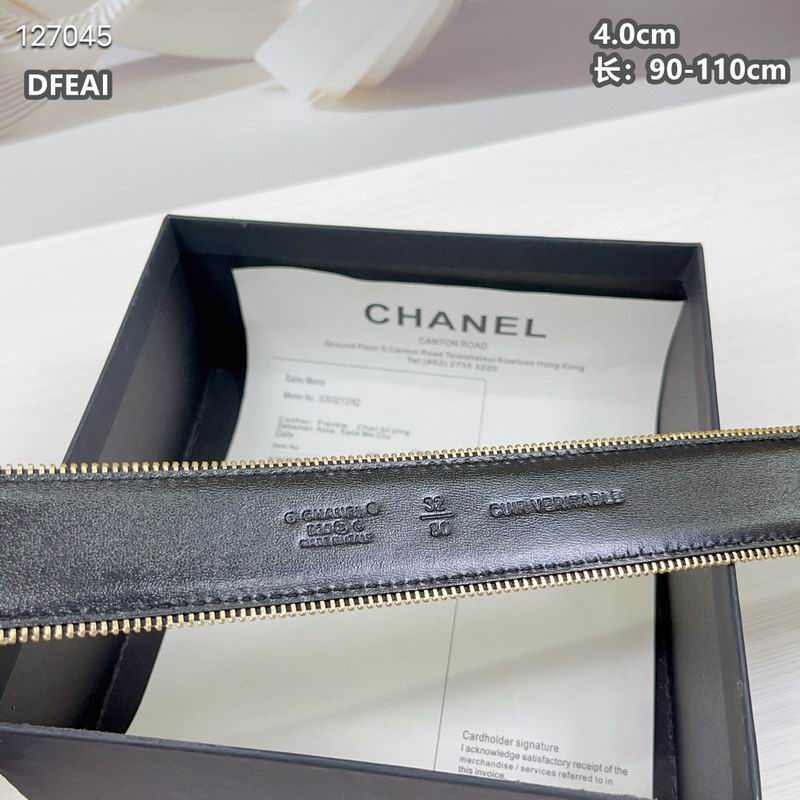 Chanel belt 40mmX90-115cm 8L (11)