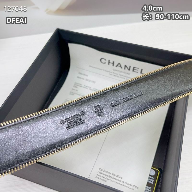 Chanel belt 40mmX90-115cm 8L (23)