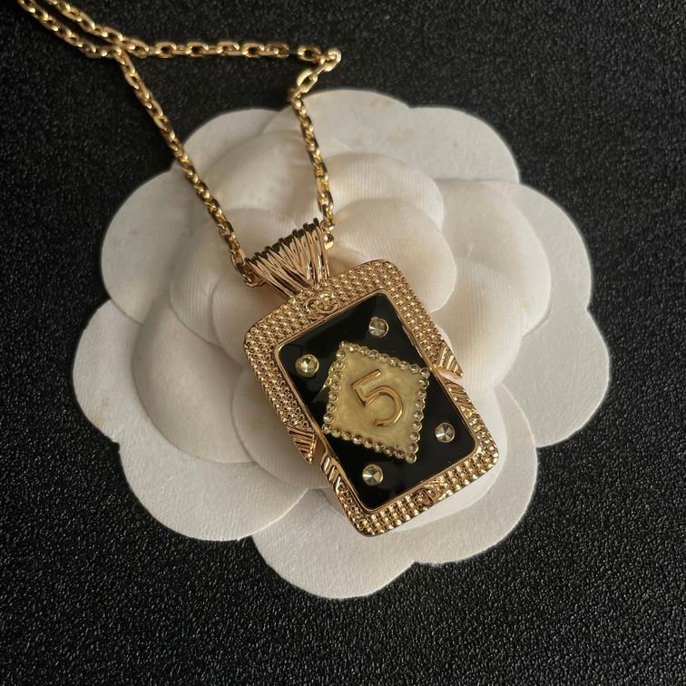 Chanel necklace 12lyh24 (4)