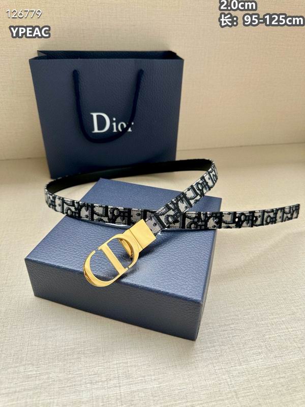Dior belt 20mmX95-125cm 8L (2)