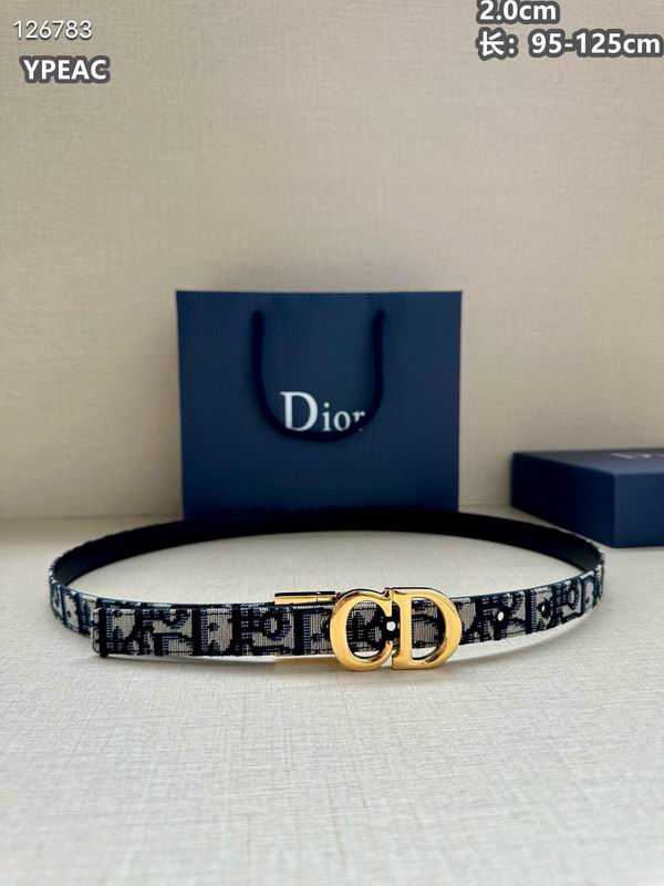 Dior belt 20mmX95-125cm 8L (20)