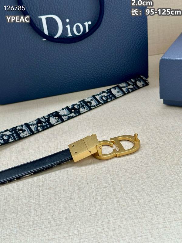Dior belt 20mmX95-125cm 8L (30)
