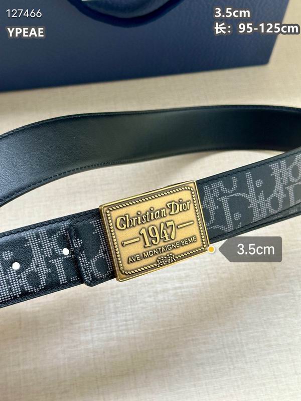 Dior belt 35mmX95-125cm 8L (38)