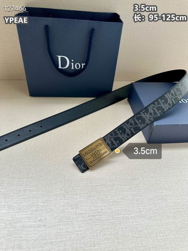 Dior belt 35mmX95-125cm 8L (40)
