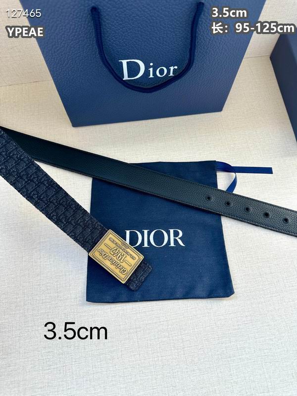 Dior belt 35mmX95-125cm 8L (43)