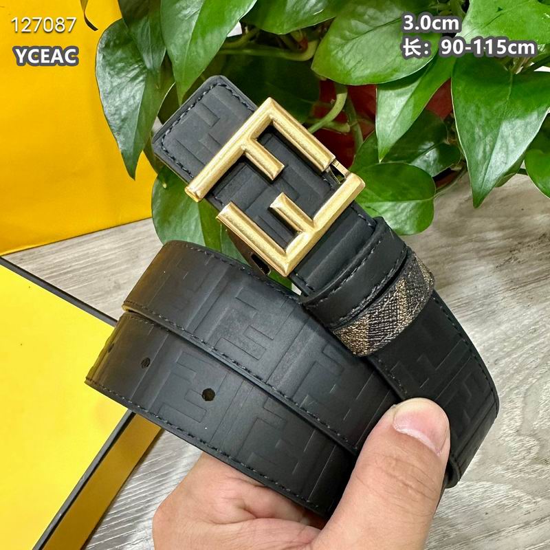Fendi belt 30mmX90-115cm 8L (9)