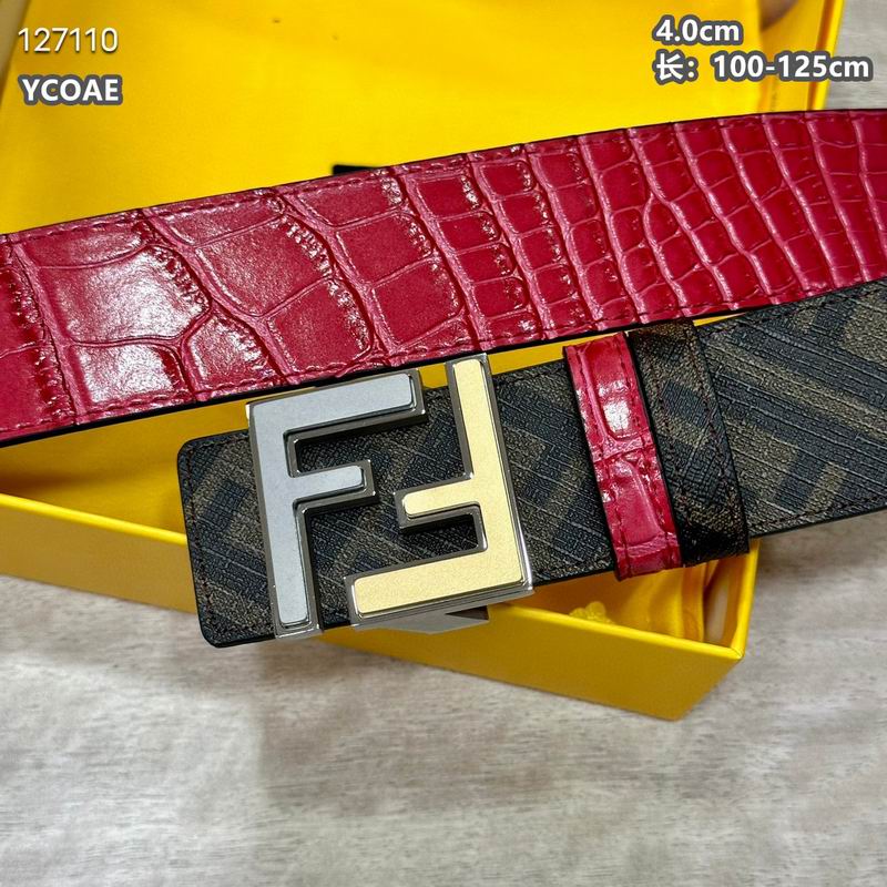 Fendi belt 40mmX100-125cm 8L (6)