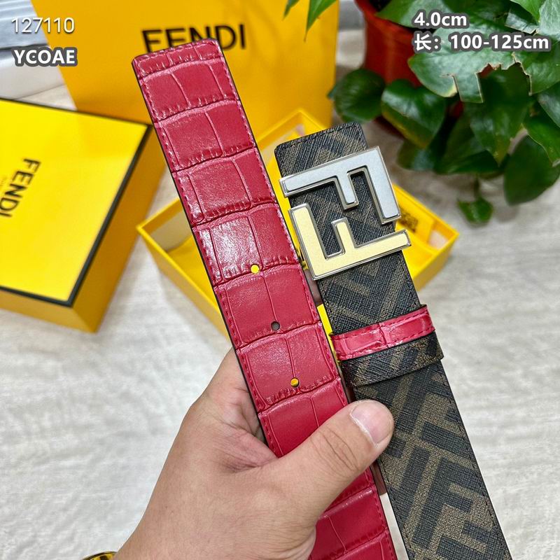Fendi belt 40mmX100-125cm 8L (8)