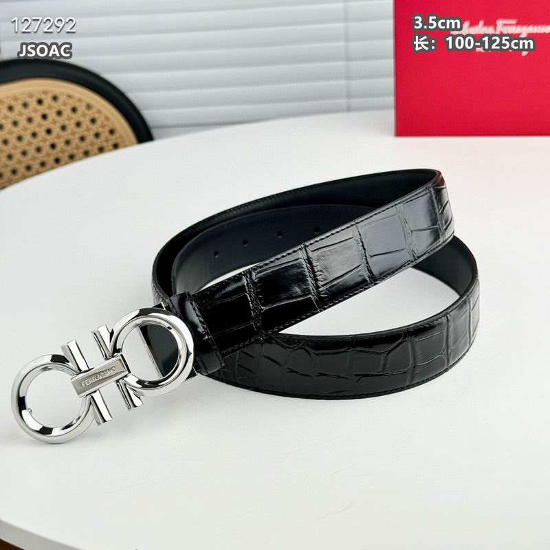 Ferragamo belt 35mmX100-125cm 8L (1)