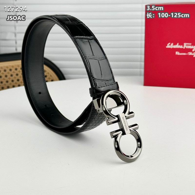 Ferragamo belt 35mmX100-125cm 8L (11)