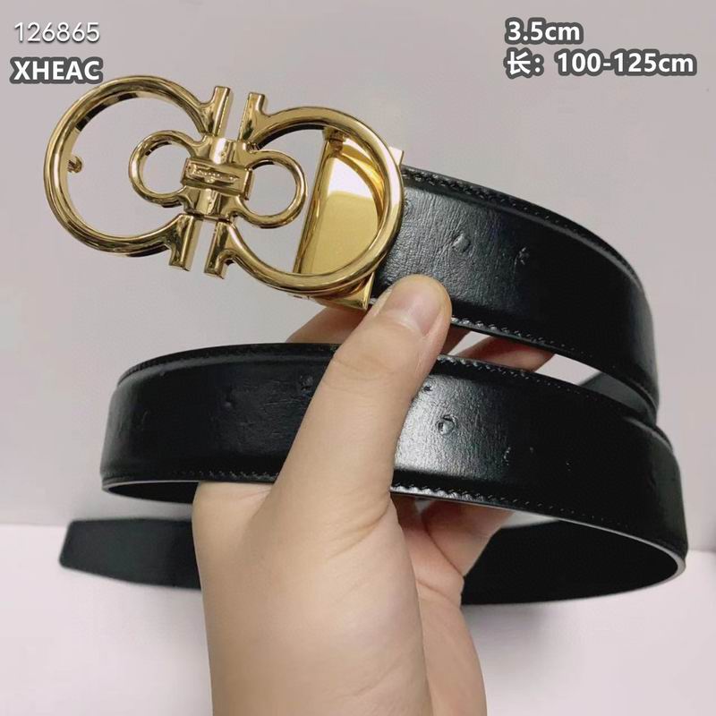 Ferragamo belt 35mmX100-125cm 8L (246)