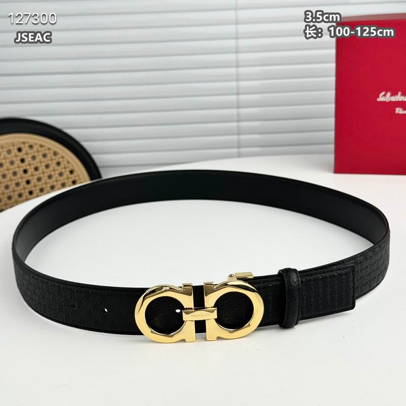Ferragamo belt 35mmX100-125cm 8L (35)