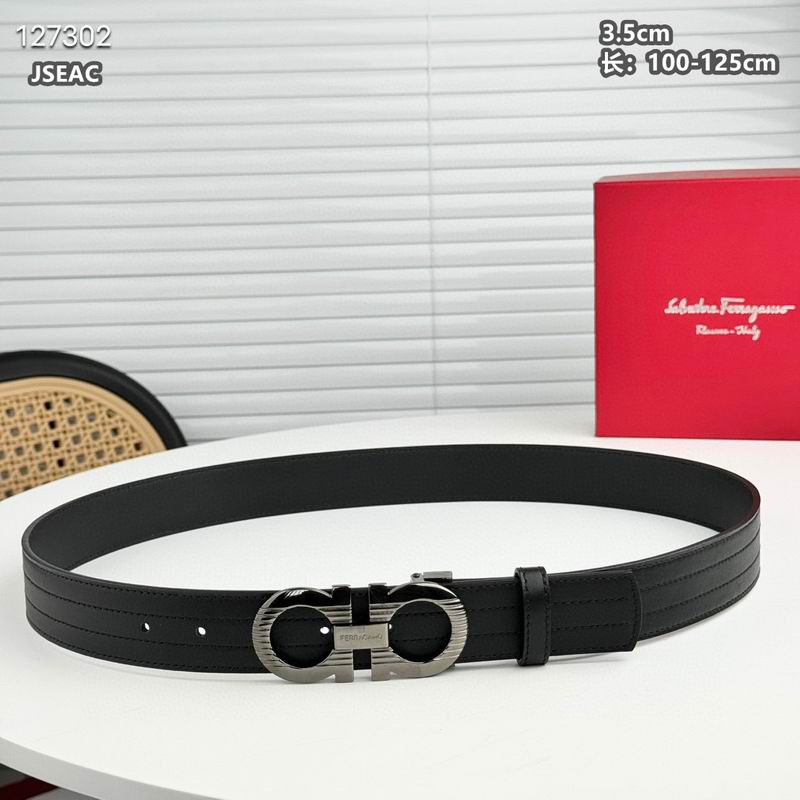 Ferragamo belt 35mmX100-125cm 8L (40)