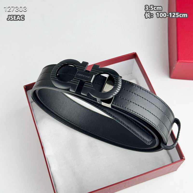 Ferragamo belt 35mmX100-125cm 8L (45)
