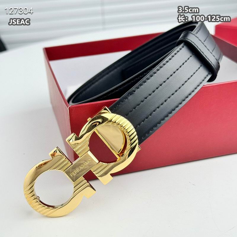 Ferragamo belt 35mmX100-125cm 8L (48)