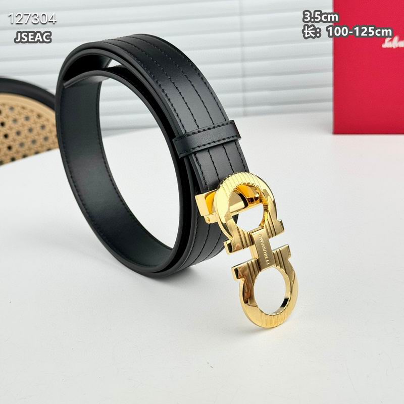 Ferragamo belt 35mmX100-125cm 8L (51)