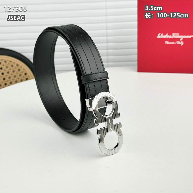 Ferragamo belt 35mmX100-125cm 8L (54)