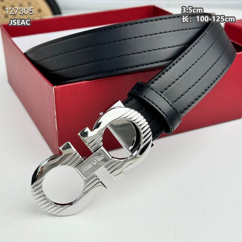 Ferragamo belt 35mmX100-125cm 8L (55)