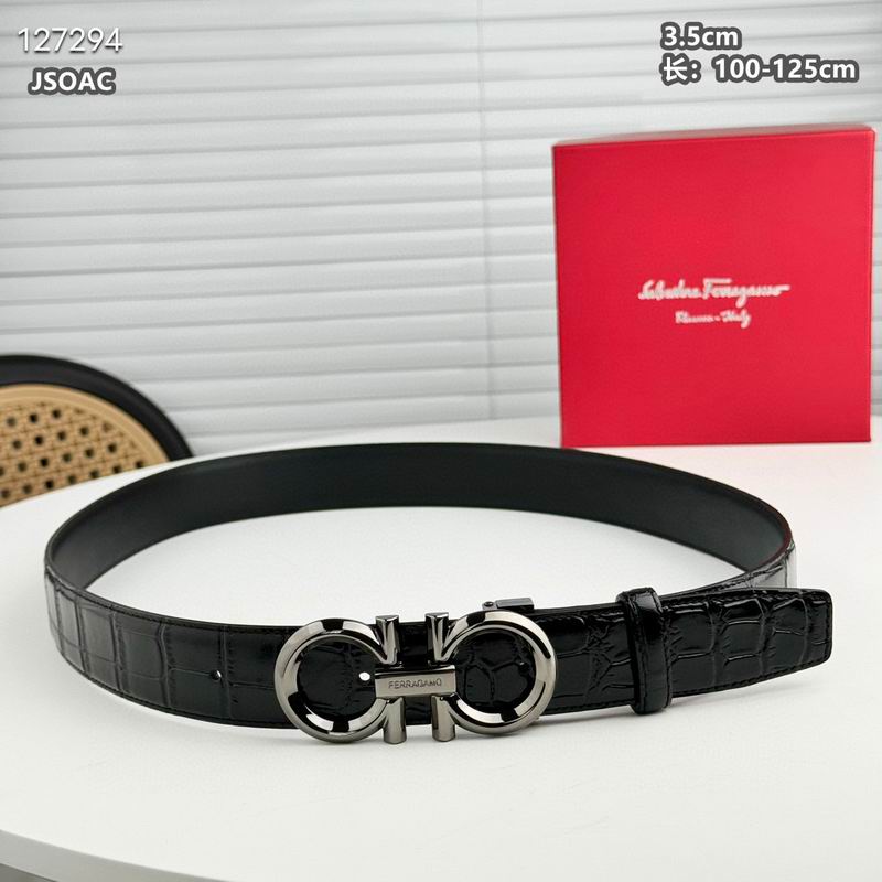 Ferragamo belt 35mmX100-125cm 8L (8)