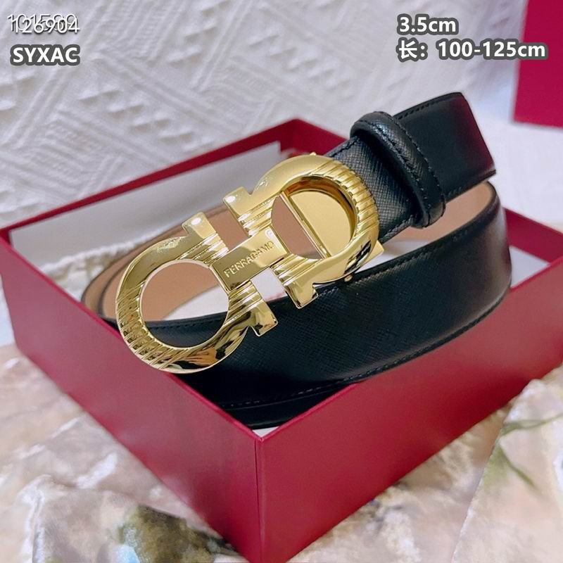 Ferragamo belt 35mmX100-125cm 8L (89)