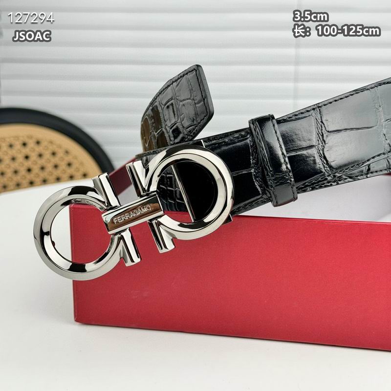 Ferragamo belt 35mmX100-125cm 8L (9)