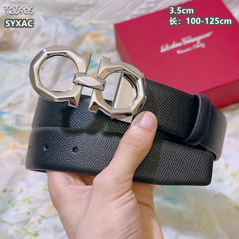 Ferragamo belt 35mmX100-125cm 8L (91)