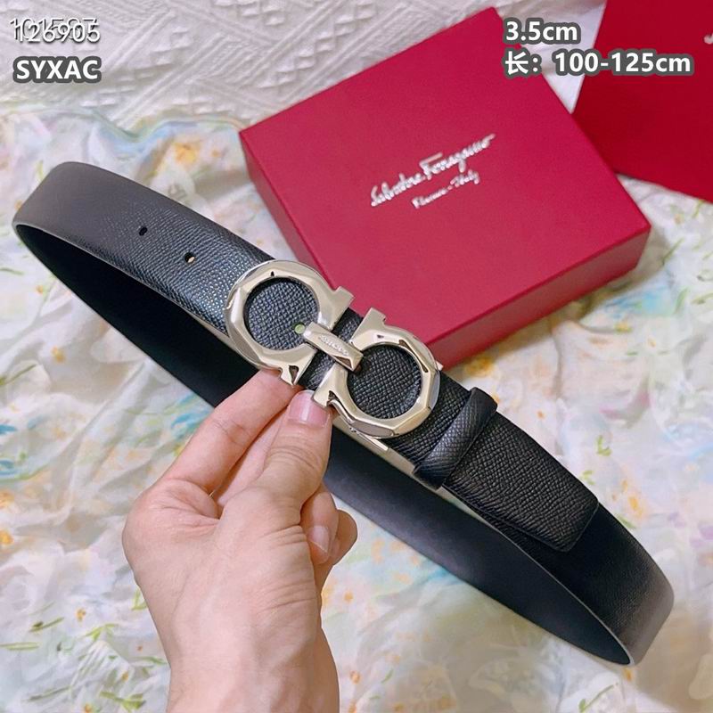 Ferragamo belt 35mmX100-125cm 8L (93)
