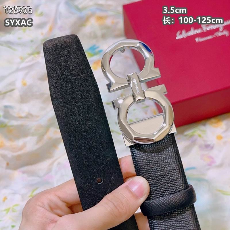 Ferragamo belt 35mmX100-125cm 8L (94)