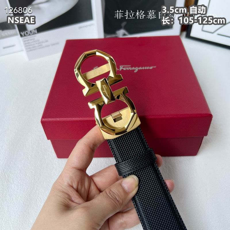 Ferragamo belt 35mmX105-125cm 8L (1)