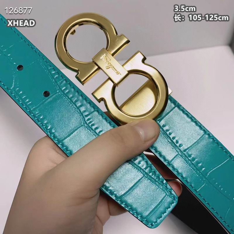 Ferragamo belt 35mmX105-125cm 8L (10)