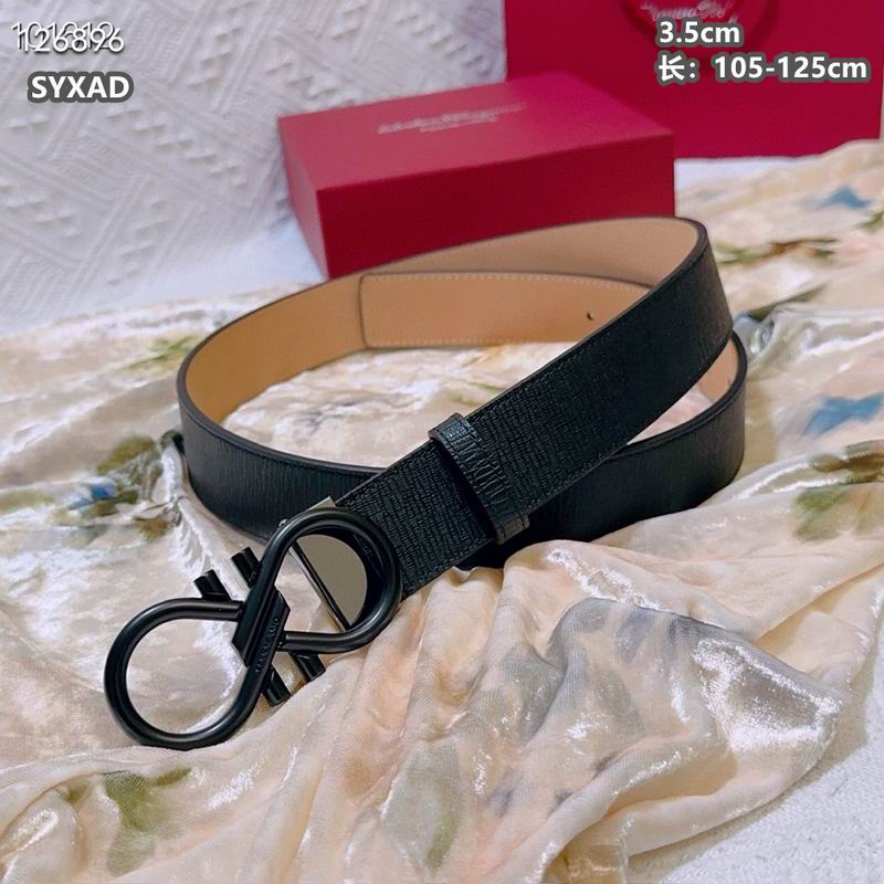 Ferragamo belt 35mmX105-125cm 8L (100)