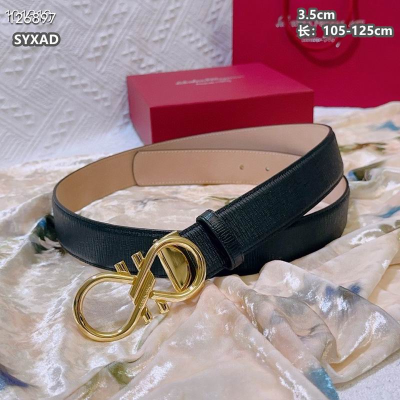 Ferragamo belt 35mmX105-125cm 8L (103)