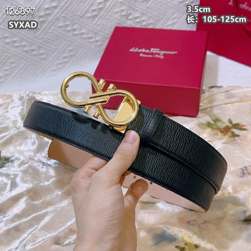 Ferragamo belt 35mmX105-125cm 8L (105)