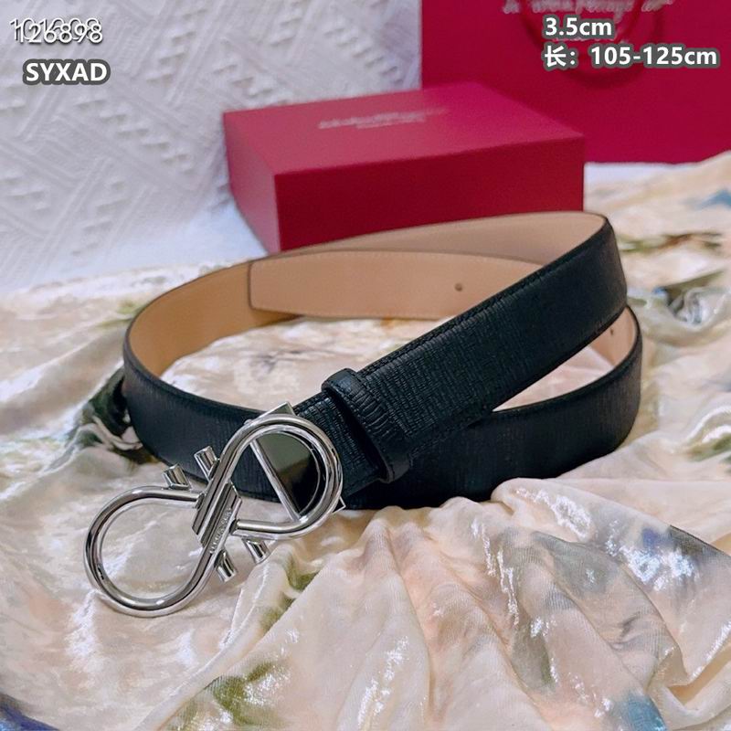 Ferragamo belt 35mmX105-125cm 8L (108)