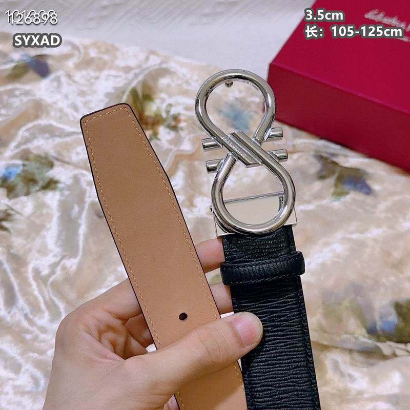 Ferragamo belt 35mmX105-125cm 8L (110)