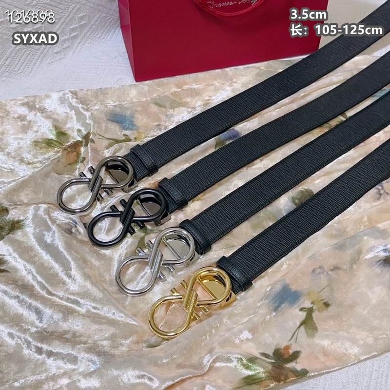 Ferragamo belt 35mmX105-125cm 8L (111)