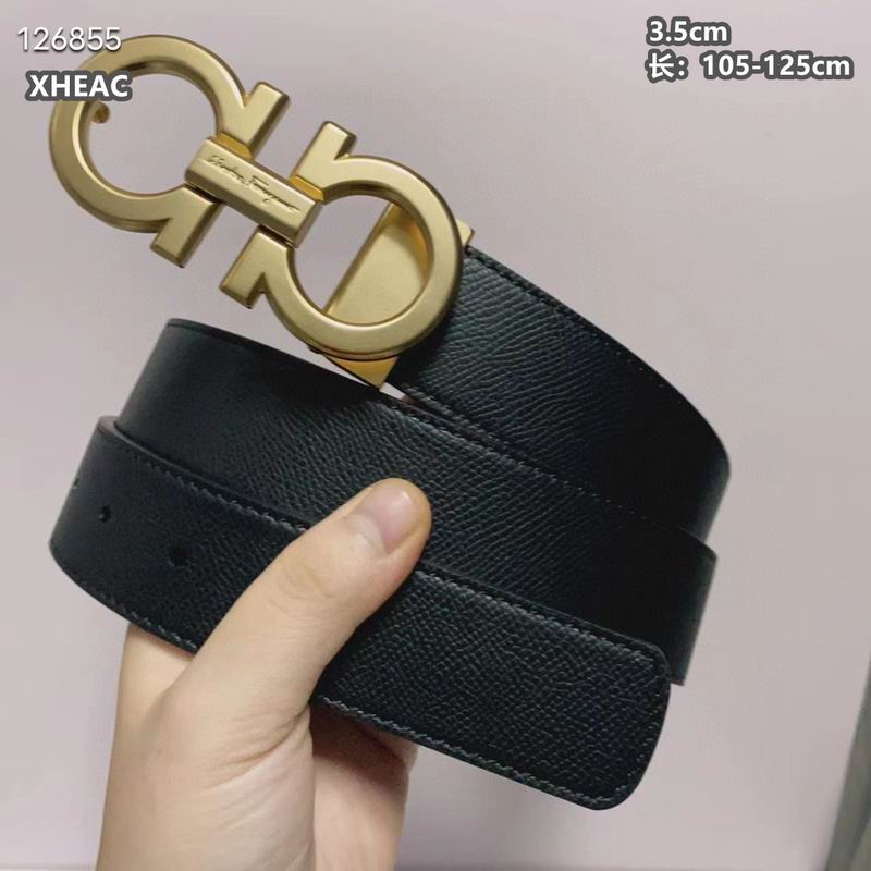 Ferragamo belt 35mmX105-125cm 8L (112)