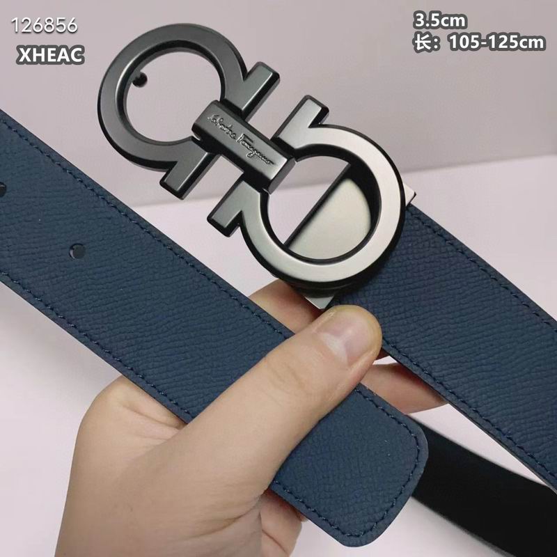 Ferragamo belt 35mmX105-125cm 8L (118)