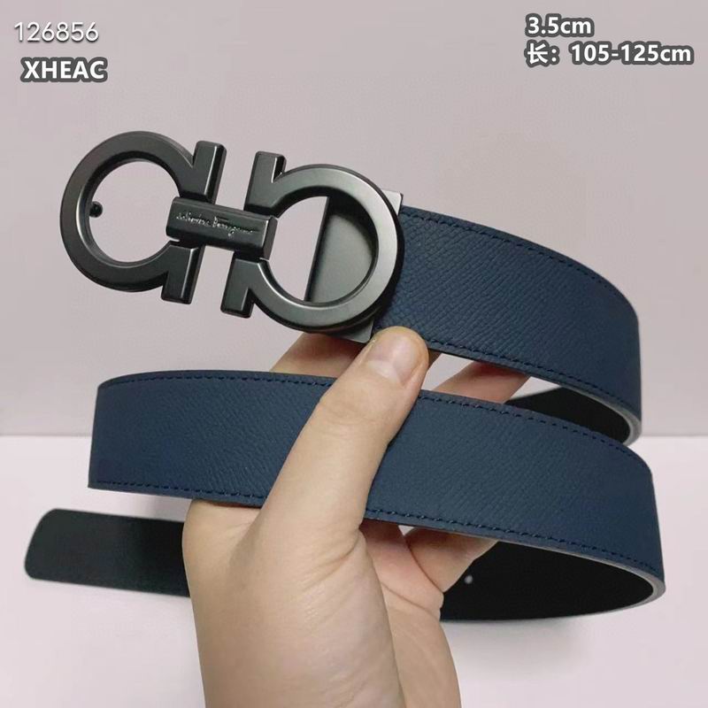 Ferragamo belt 35mmX105-125cm 8L (119)