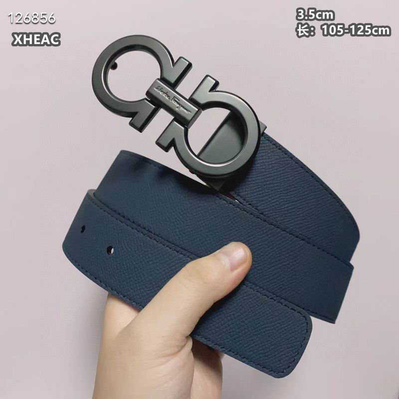 Ferragamo belt 35mmX105-125cm 8L (120)