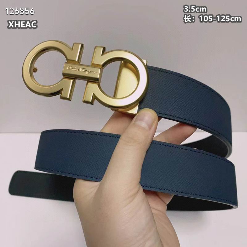 Ferragamo belt 35mmX105-125cm 8L (122)