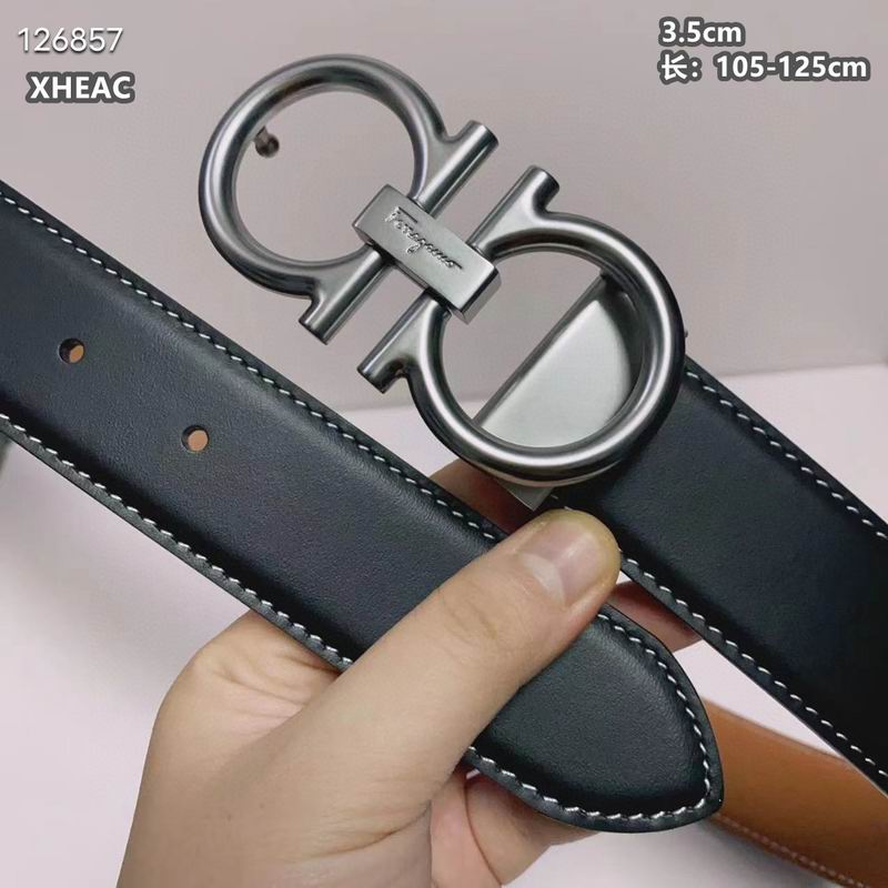 Ferragamo belt 35mmX105-125cm 8L (125)