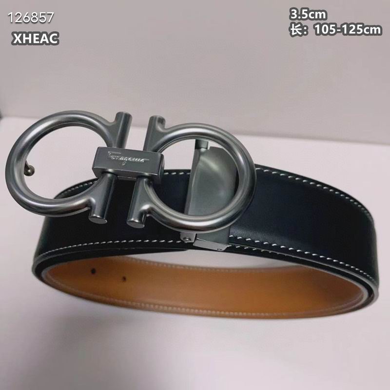 Ferragamo belt 35mmX105-125cm 8L (126)