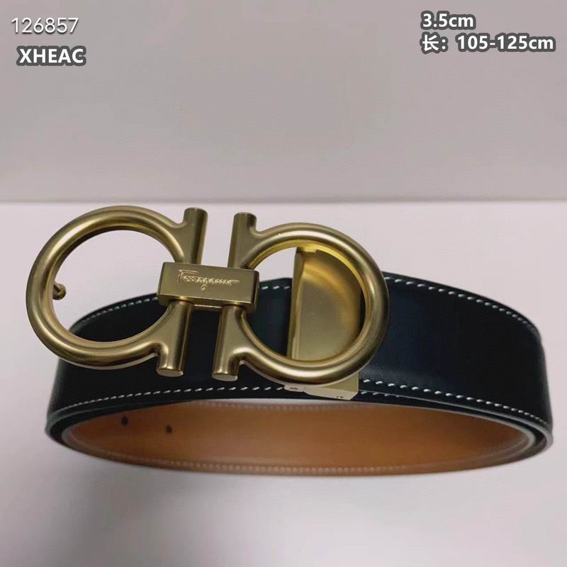 Ferragamo belt 35mmX105-125cm 8L (127)
