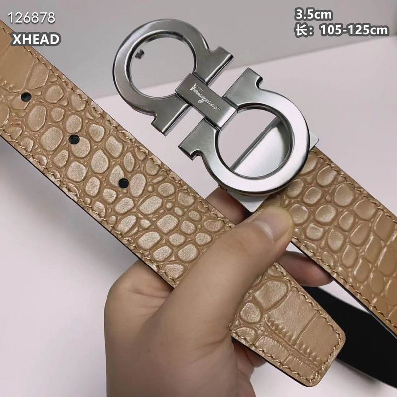 Ferragamo belt 35mmX105-125cm 8L (13)