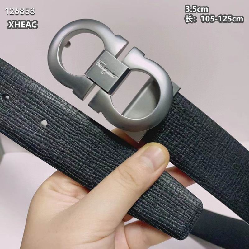 Ferragamo belt 35mmX105-125cm 8L (130)