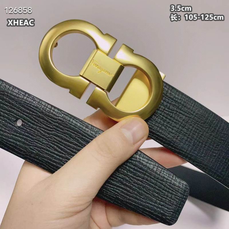 Ferragamo belt 35mmX105-125cm 8L (133)