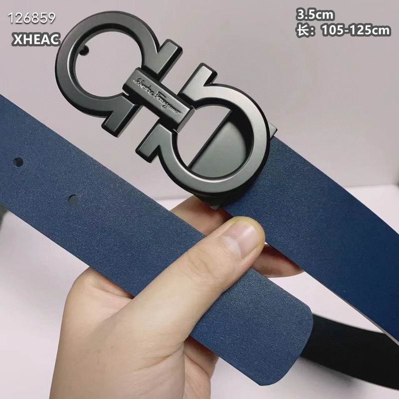 Ferragamo belt 35mmX105-125cm 8L (136)